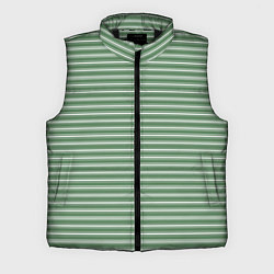 Мужской жилет Светло-зелёный полосы