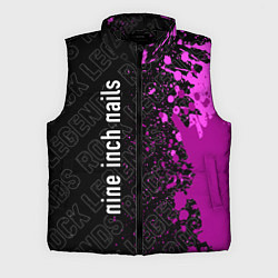 Мужской жилет Nine Inch Nails rock legends по-вертикали