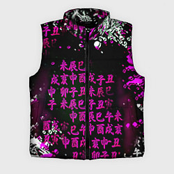 Мужской жилет Аниме бомбинг пинк, цвет: 3D-черный