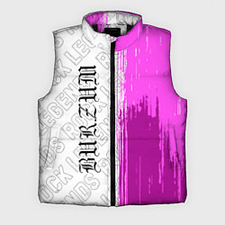 Мужской жилет Burzum rock legends по-вертикали