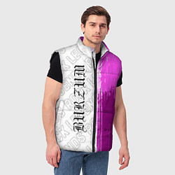 Мужской жилет Burzum rock legends по-вертикали, цвет: 3D-черный — фото 2