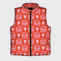 Мужской жилет Каракули змейки, цвет: 3D-светло-серый