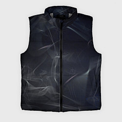 Мужской жилет Серый дым и тьма, цвет: 3D-светло-серый