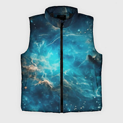 Мужской жилет Голубая небула