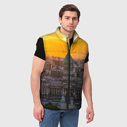Мужской жилет Буэнос-Айрес, цвет: 3D-черный — фото 2
