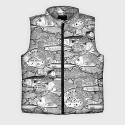 Мужской жилет Экзотические рыбы в кораллах