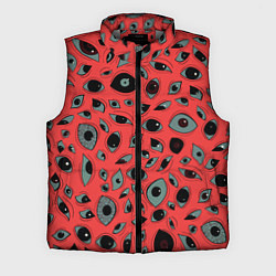 Мужской жилет Розовый цвет: глазики-косоглазики