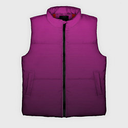 Мужской жилет Вишневый и черный градиент, цвет: 3D-красный