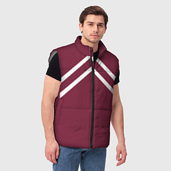 Мужской жилет Бордовая кофта костюм Марата - слово пацана сериал, цвет: 3D-светло-серый — фото 2