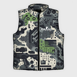 Мужской жилет Counter Strike go - pattern, цвет: 3D-светло-серый