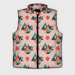 Мужской жилет Абстракция, треугольник