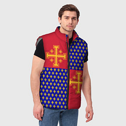 Мужской жилет Сюрко рыцарей Антиохии, цвет: 3D-светло-серый — фото 2
