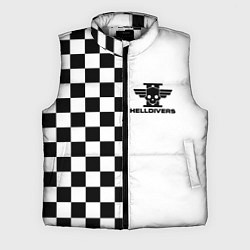 Мужской жилет Helldivers 2: Chess Logo, цвет: 3D-светло-серый