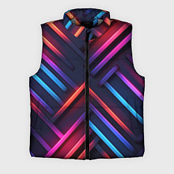 Мужской жилет Неоновый узор пластины