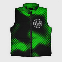 Мужской жилет Leicester City sport halftone, цвет: 3D-черный