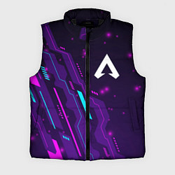 Мужской жилет Apex Legends neon gaming, цвет: 3D-черный