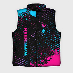 Мужской жилет Tottenham - neon gradient вертикально, цвет: 3D-черный