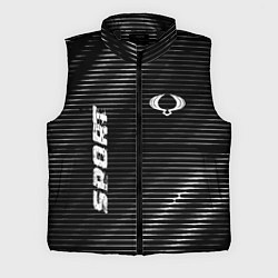 Мужской жилет SsangYong sport metal, цвет: 3D-черный