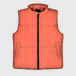 Мужской жилет Полосатый розово-оранжевый, цвет: 3D-красный