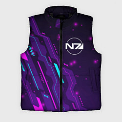 Мужской жилет Mass Effect neon gaming