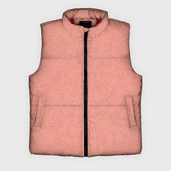 Мужской жилет Однотонный персиковый текстура, цвет: 3D-красный