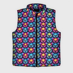 Мужской жилет Furry color anime animal faces