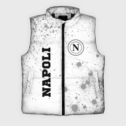 Мужской жилет Napoli sport на светлом фоне вертикально, цвет: 3D-черный