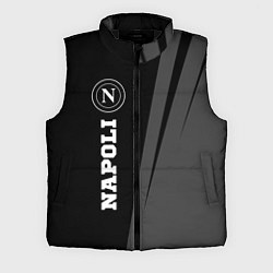 Мужской жилет Napoli sport на темном фоне по-вертикали, цвет: 3D-черный