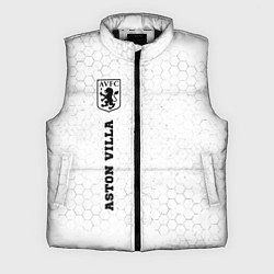 Мужской жилет Aston Villa sport на светлом фоне по-вертикали