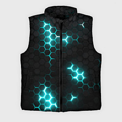 Мужской жилет Дед спейс - текстура нанокостюма, цвет: 3D-черный