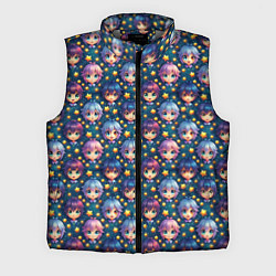 Мужской жилет Аниме персонажи паттерн