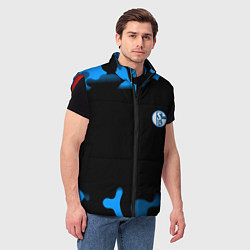 Мужской жилет Schalke 04 fc camo, цвет: 3D-красный — фото 2