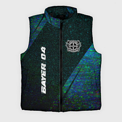 Мужской жилет Bayer 04 glitch blue
