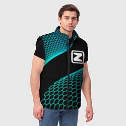Мужской жилет Zotye electro hexagon, цвет: 3D-черный — фото 2