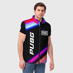 Мужской жилет PUBG speed game lights, цвет: 3D-черный — фото 2