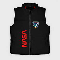 Мужской жилет Nasa space logo steel, цвет: 3D-красный
