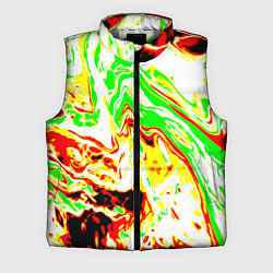 Мужской жилет Кислотные краски, цвет: 3D-светло-серый