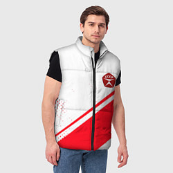 Мужской жилет СССР спортивный стиль и знак качества, цвет: 3D-черный — фото 2