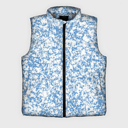 Мужской жилет Пёстрый бело-голубой