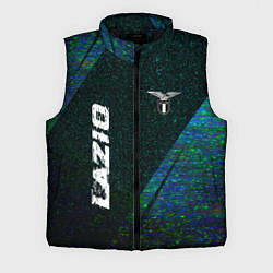 Мужской жилет Lazio glitch blue, цвет: 3D-черный