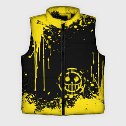 Мужской жилет Трафальгар Д Ватер Ло прозвище пират, цвет: 3D-черный