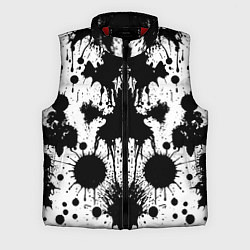 Мужской жилет Psychedelic Rorschach test - ai art, цвет: 3D-красный