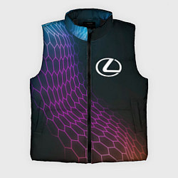 Мужской жилет Lexus neon hexagon
