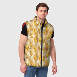 Мужской жилет Золотая нива, цвет: 3D-красный — фото 2