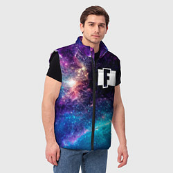 Мужской жилет Fortnite space game, цвет: 3D-черный — фото 2