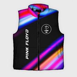 Мужской жилет Pink Floyd neon rock lights, цвет: 3D-черный