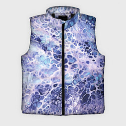 Мужской жилет Абстракция текстура воды и мрамора, цвет: 3D-черный