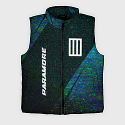 Мужской жилет Paramore glitch blue