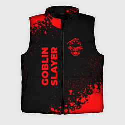 Мужской жилет Goblin Slayer - red gradient вертикально, цвет: 3D-черный