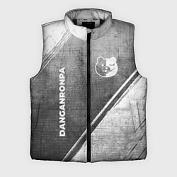 Мужской жилет Danganronpa - grey gradient вертикально